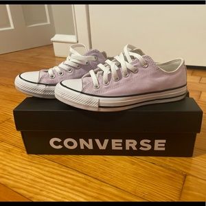 Lilac Converse Shoes